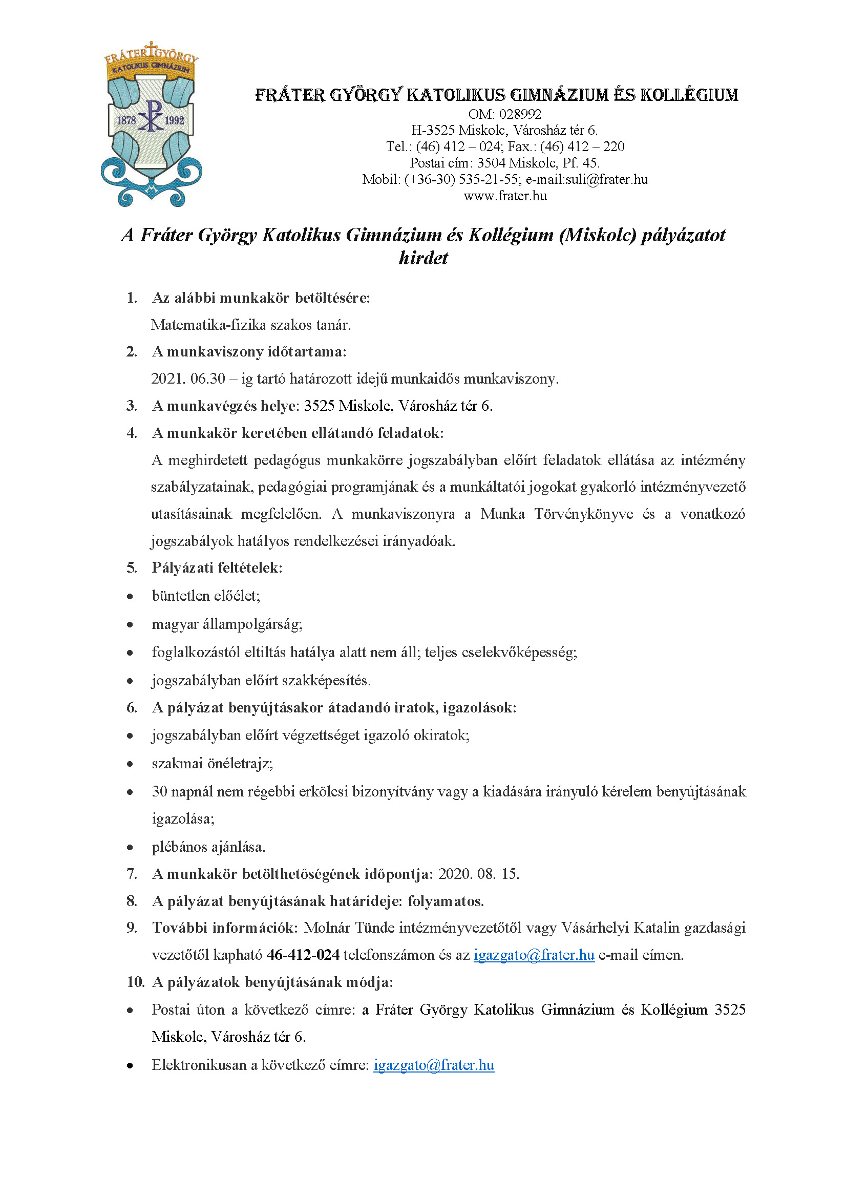 álláshirdetés 2 kép